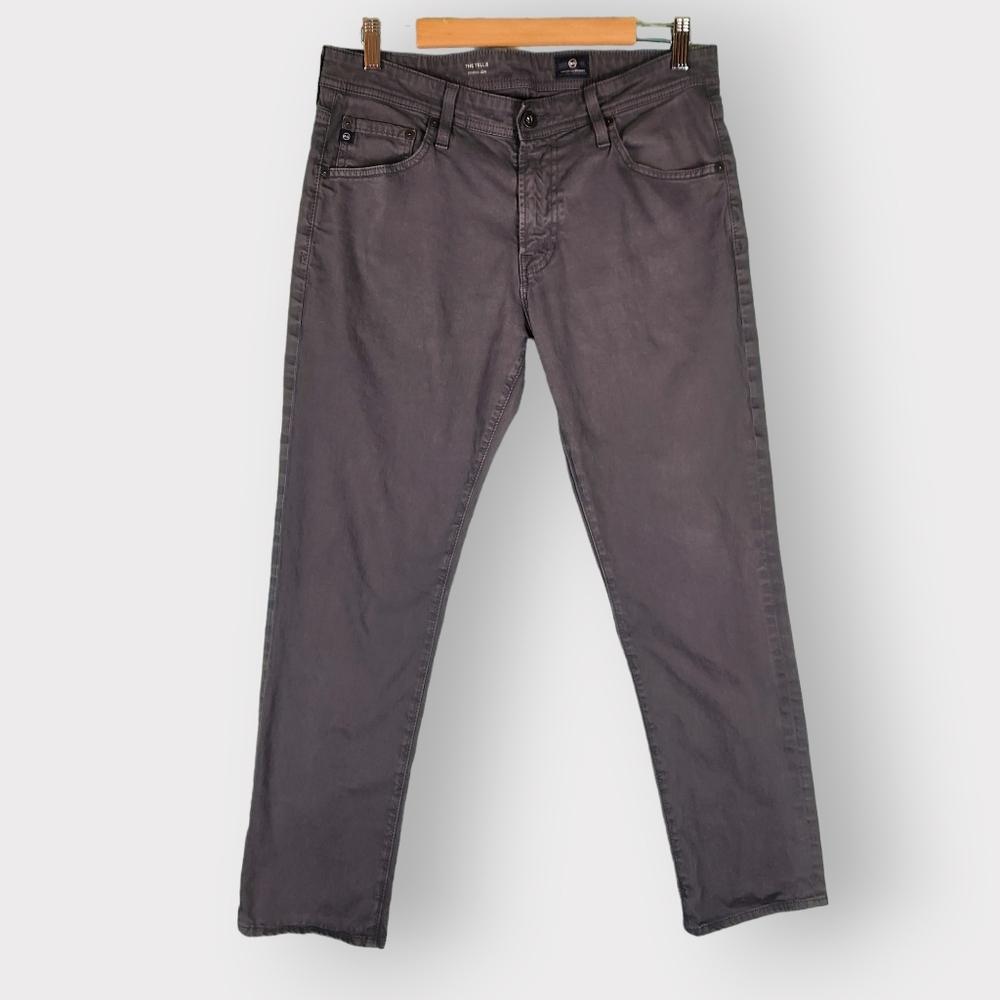 AG Adriano Goldschmied‎ Pants Men's Size 33x34 Grey Tellis Modern Slim